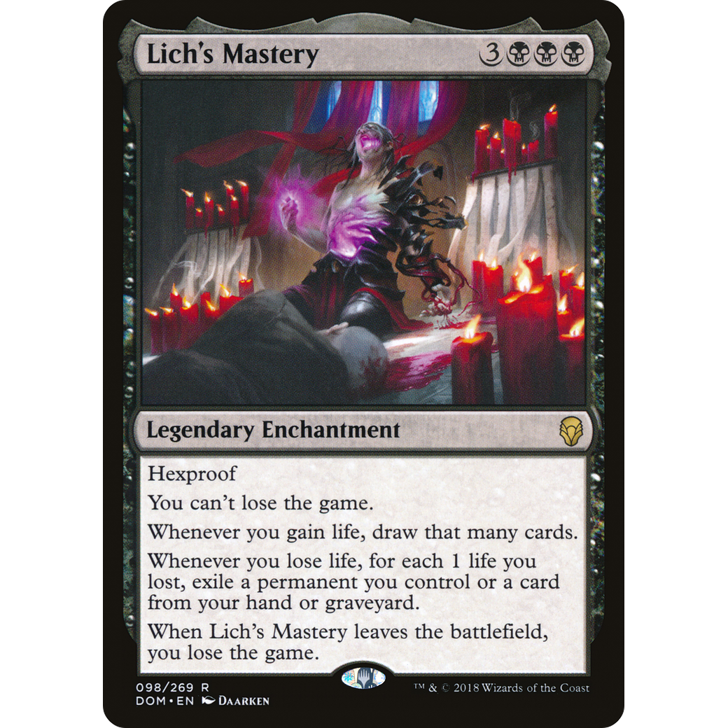 Lich's Mastery (DOM-098) - Dominaria