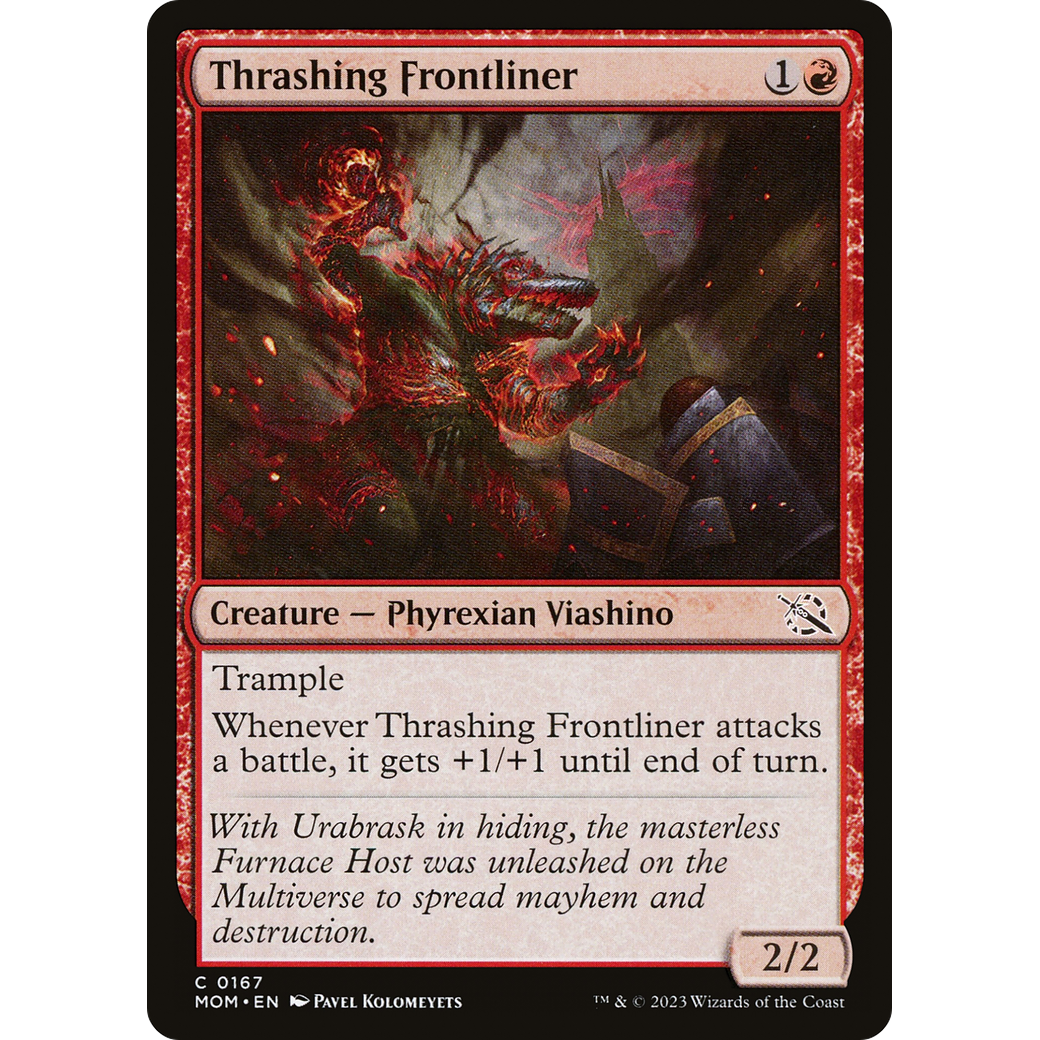 Thrashing Frontliner (MOM-167) - March of the Machine