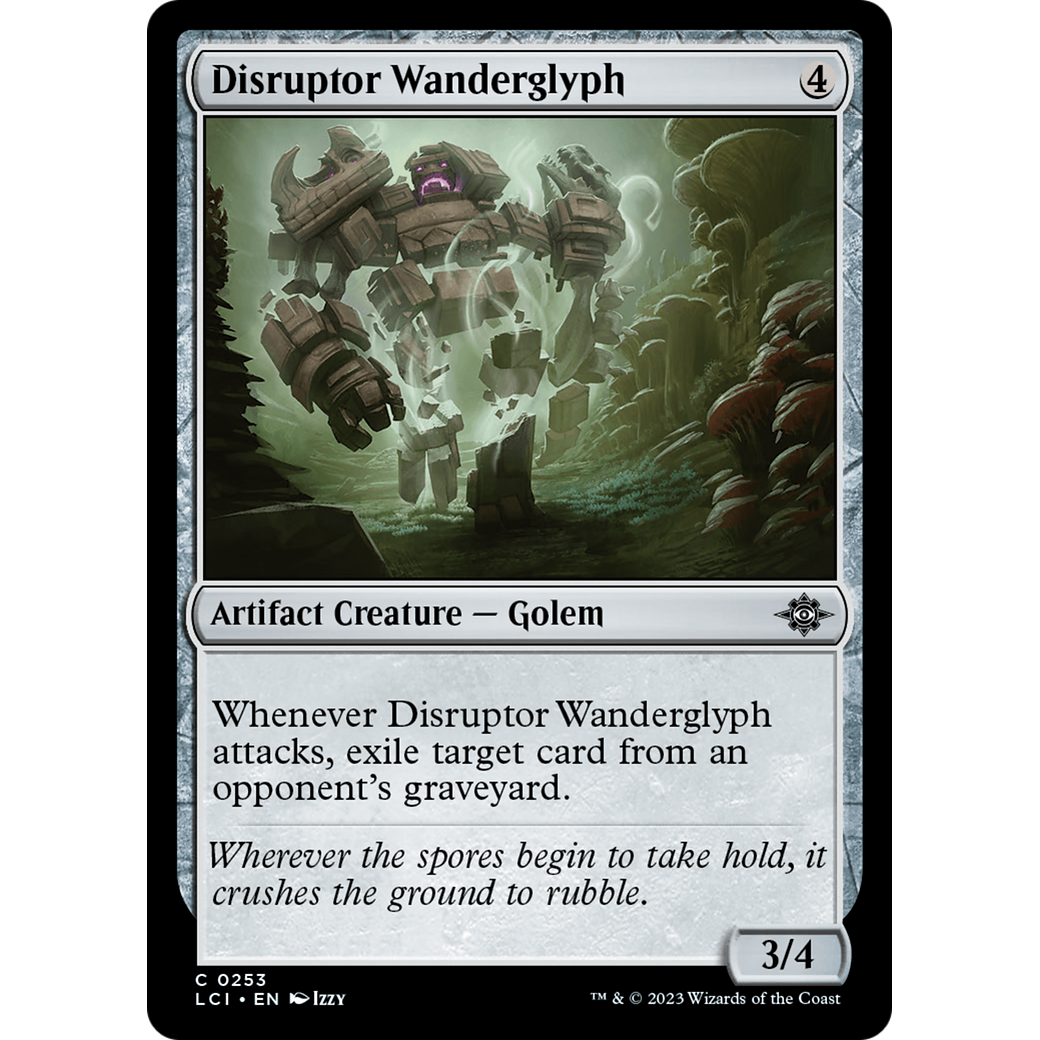 Disruptor Wanderglyph (LCI-253) - The Lost Caverns of Ixalan