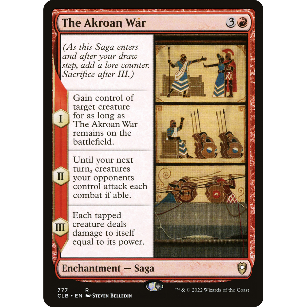 The Akroan War (CLB-777) - Commander Legends: Battle for Baldur's Gate