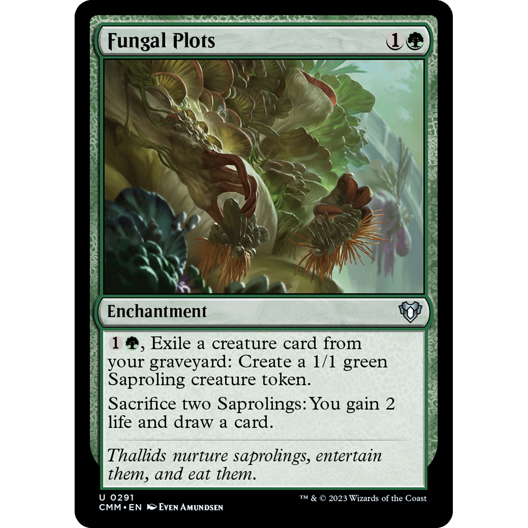 Fungal Plots (CMM-291) - Commander Masters Foil
