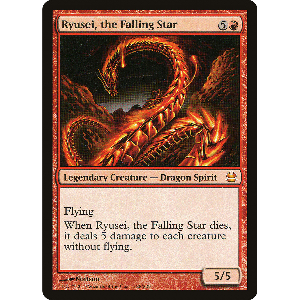 Ryusei, the Falling Star (MMA-128) - Modern Masters Foil