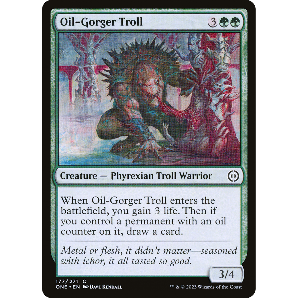 Oil-Gorger Troll (ONE-177) - Phyrexia: All Will Be One