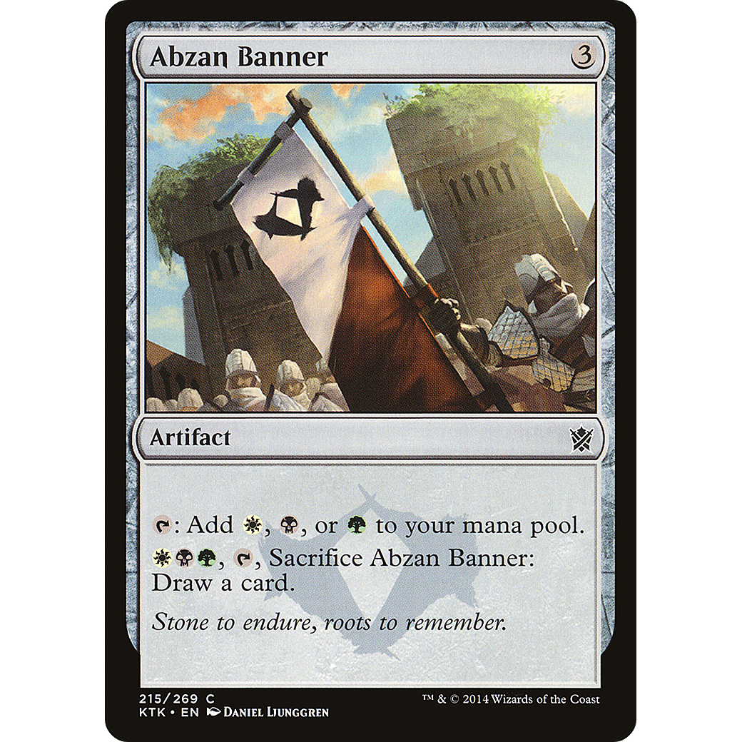 Abzan Banner (KTK-215) - Khans of Tarkir