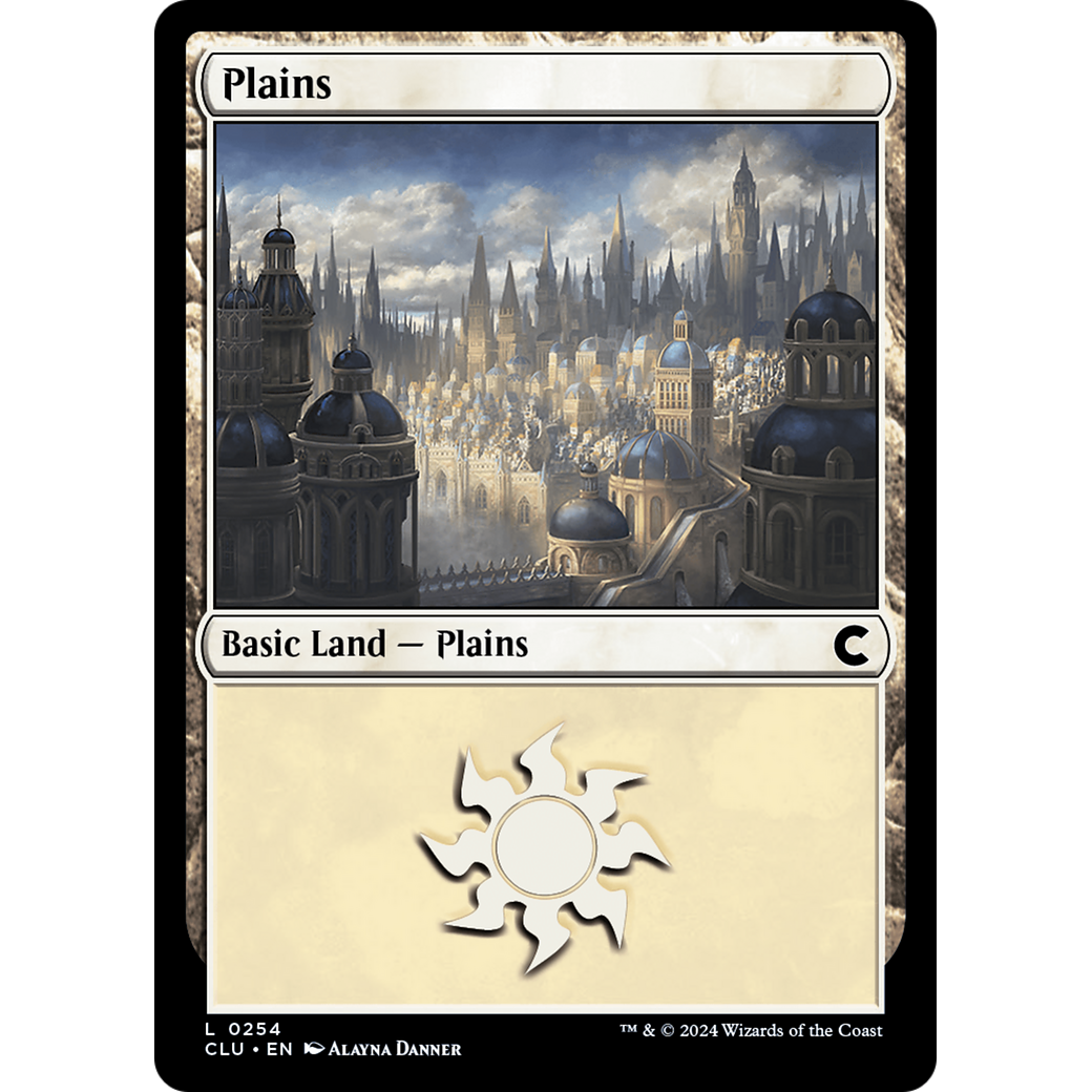 Plains (0254) (CLU-254) - Ravnica: Clue Edition