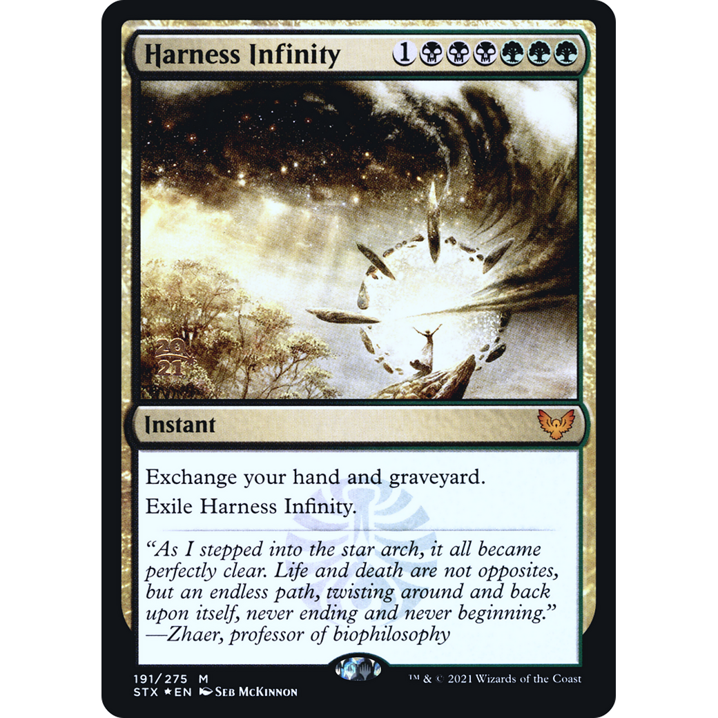 Harness Infinity (PRE-191) - Strixhaven: School of Mages Promos Foil