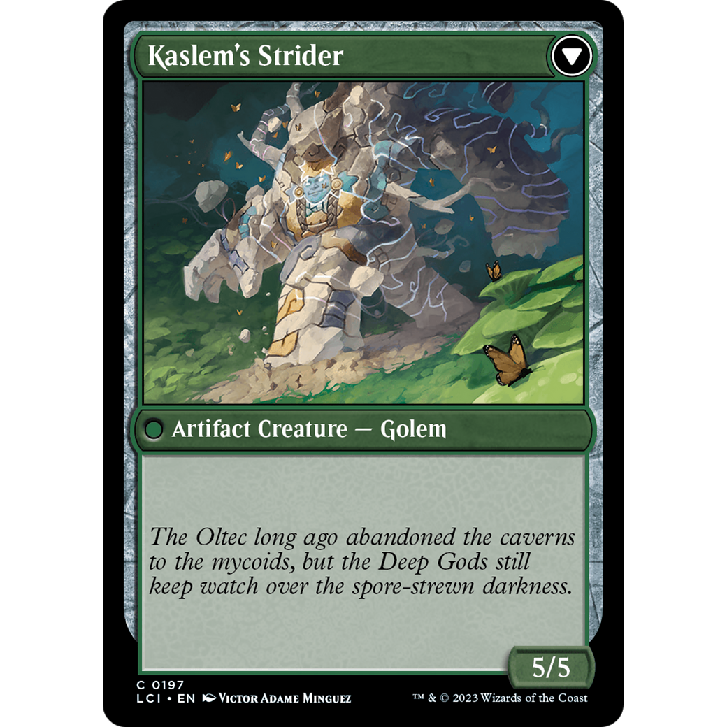 Kaslem's Stonetree // Kaslem's Strider (LCI-197) - The Lost Caverns of Ixalan