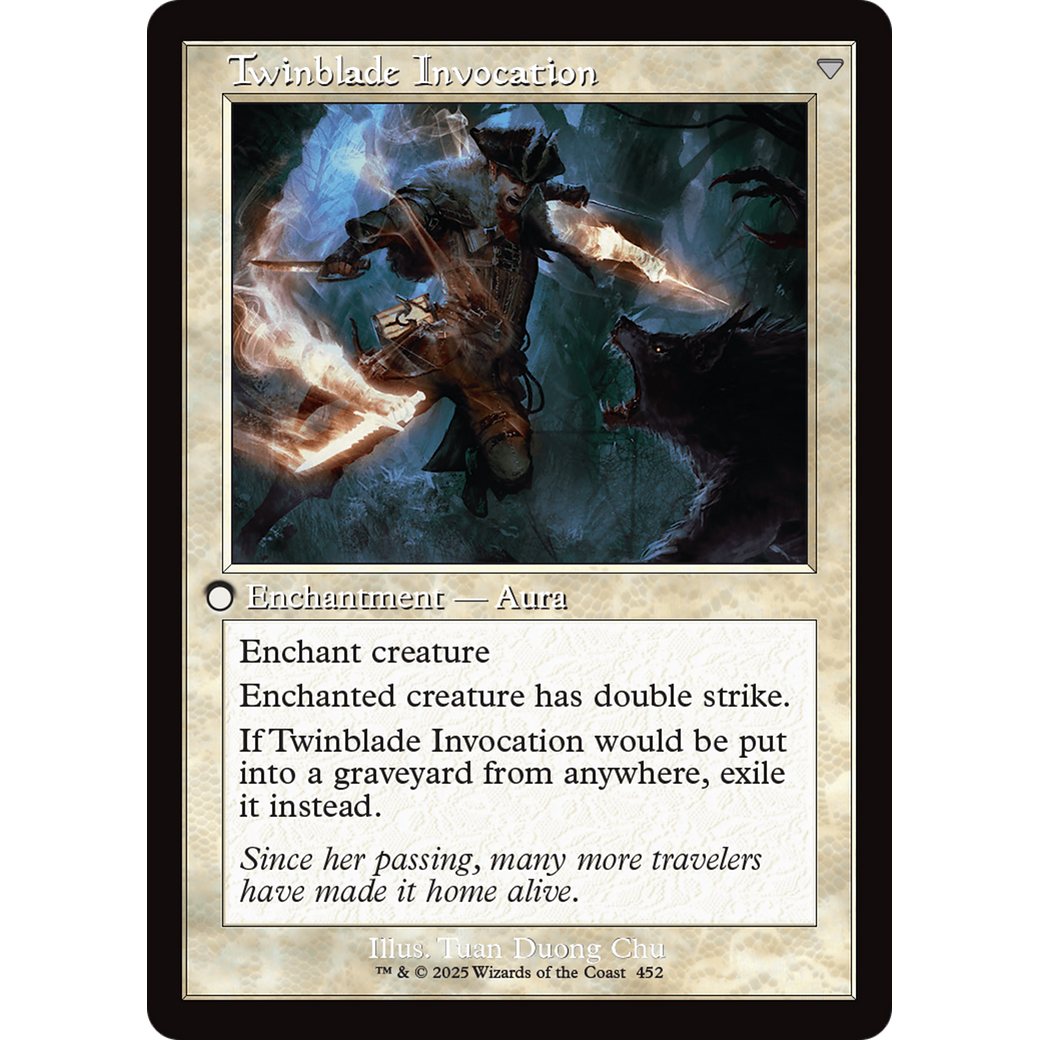 Twinblade Geist // Twinblade Invocation (INR-452) - Innistrad Remastered