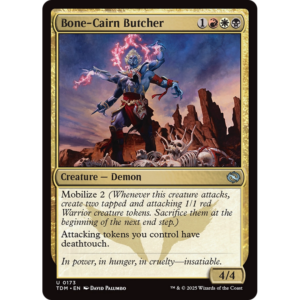 Bone-Cairn Butcher (TDM-173) - Tarkir: Dragonstorm