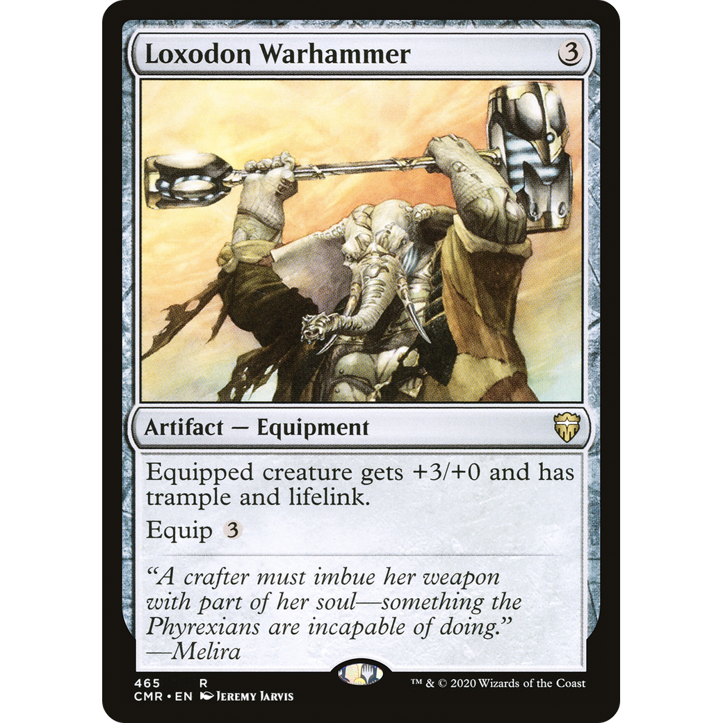 Loxodon Warhammer (CMR-465) - Commander Legends
