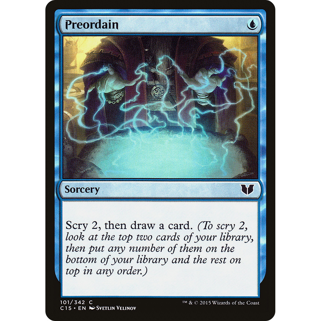 Preordain (C15-101) - Commander 2015