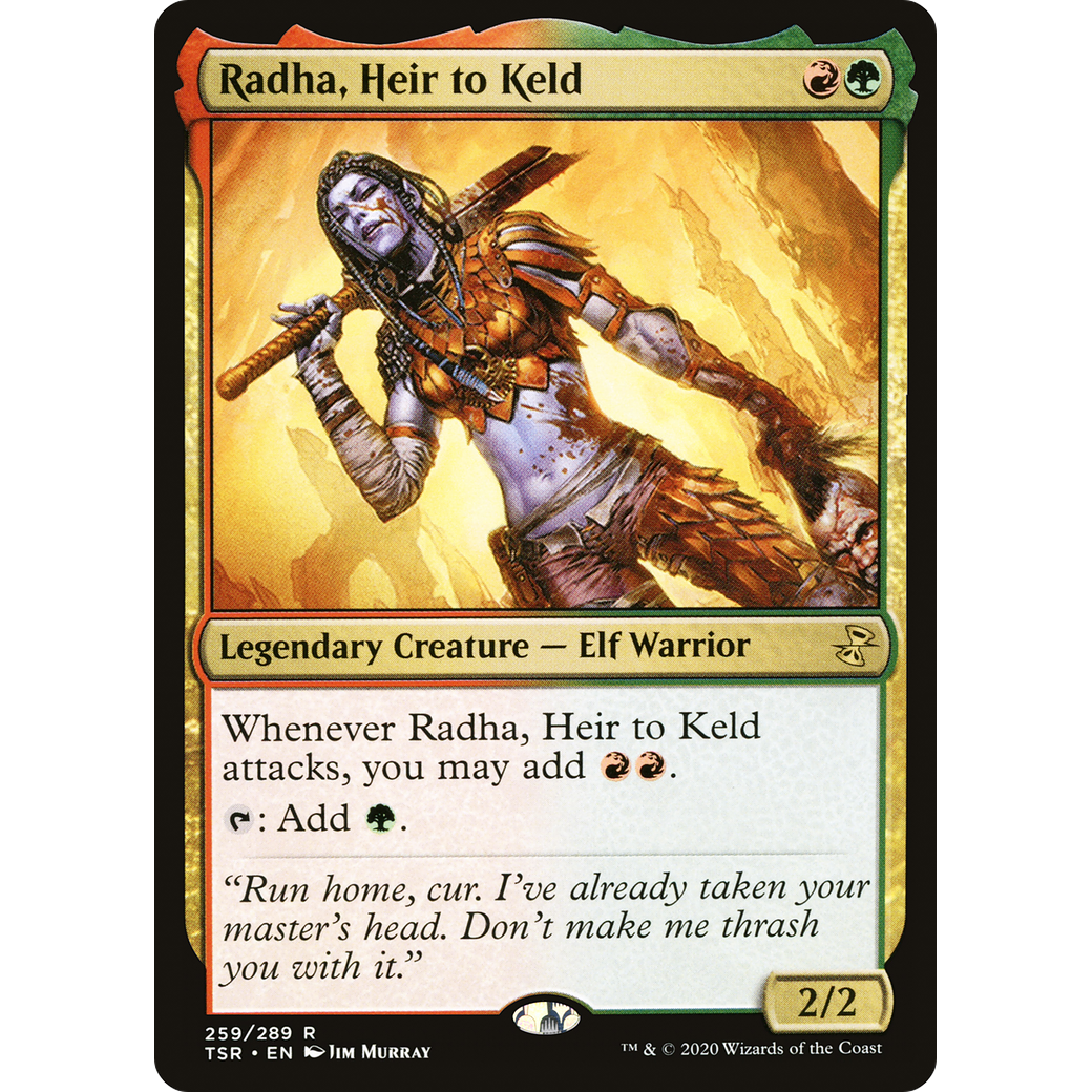 Radha, Heir to Keld (TSR-259) - Time Spiral Remastered Foil