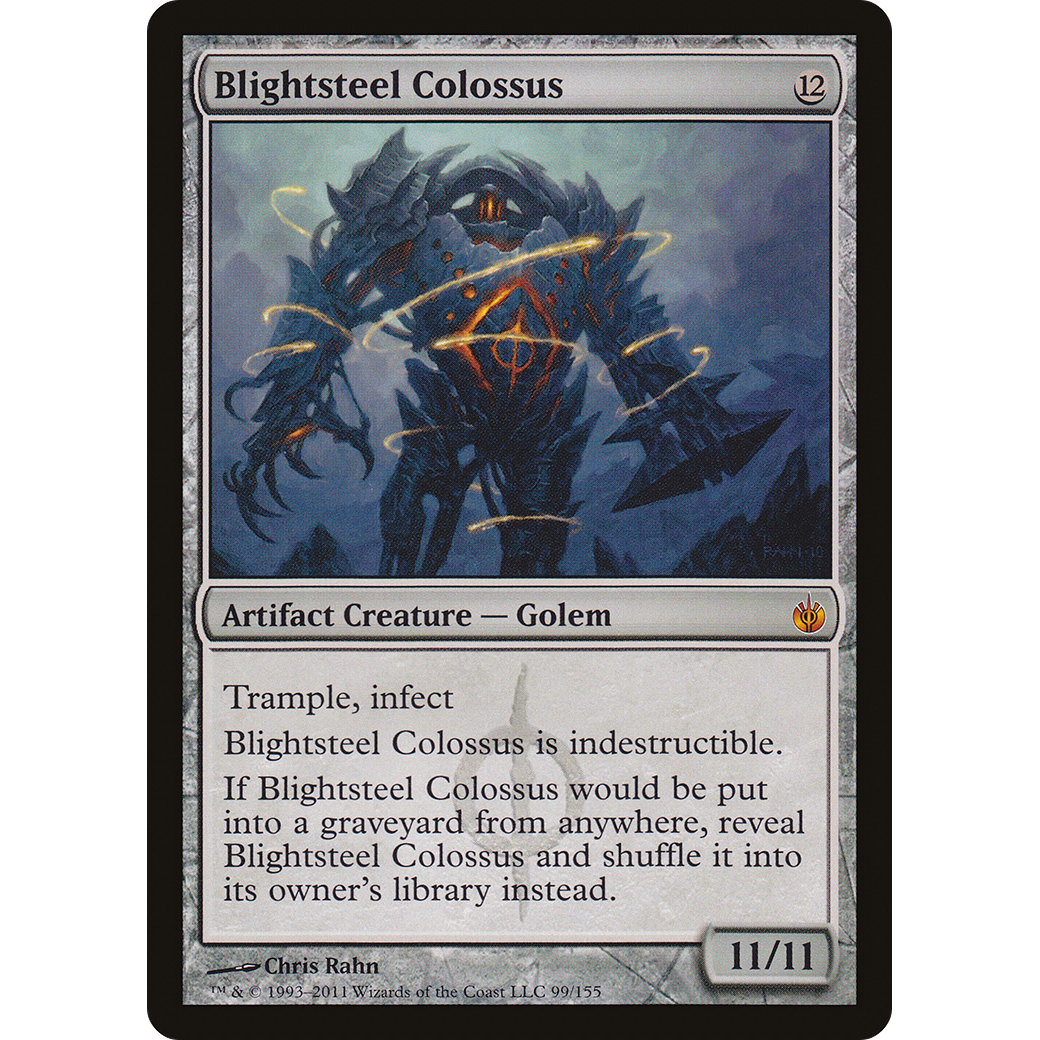 Blightsteel Colossus (MBS-099) - Mirrodin Besieged