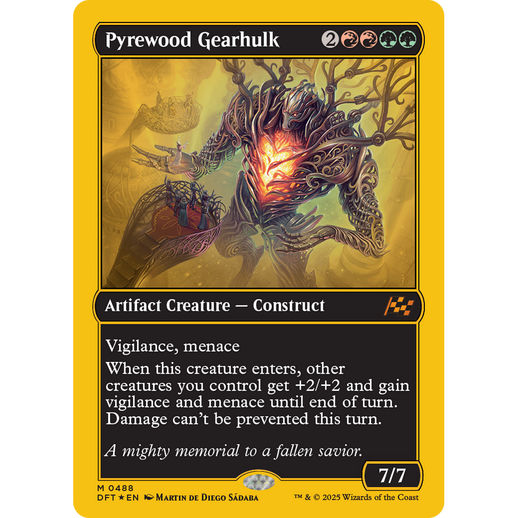 Pyrewood Gearhulk (DFT-488) - Aetherdrift Foil