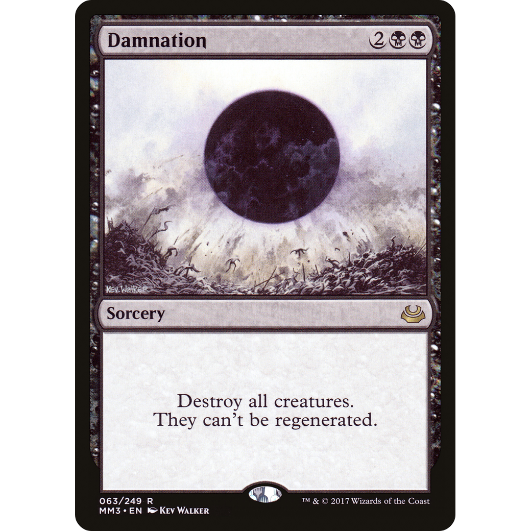 Damnation (MM3-063) - Modern Masters 2017