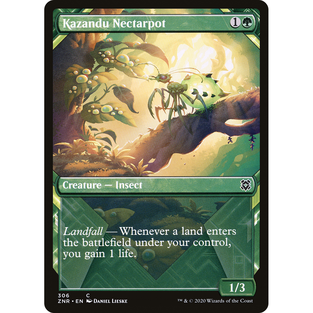 Kazandu Nectarpot (Showcase) (ZNR-306) - Zendikar Rising: (Showcase)