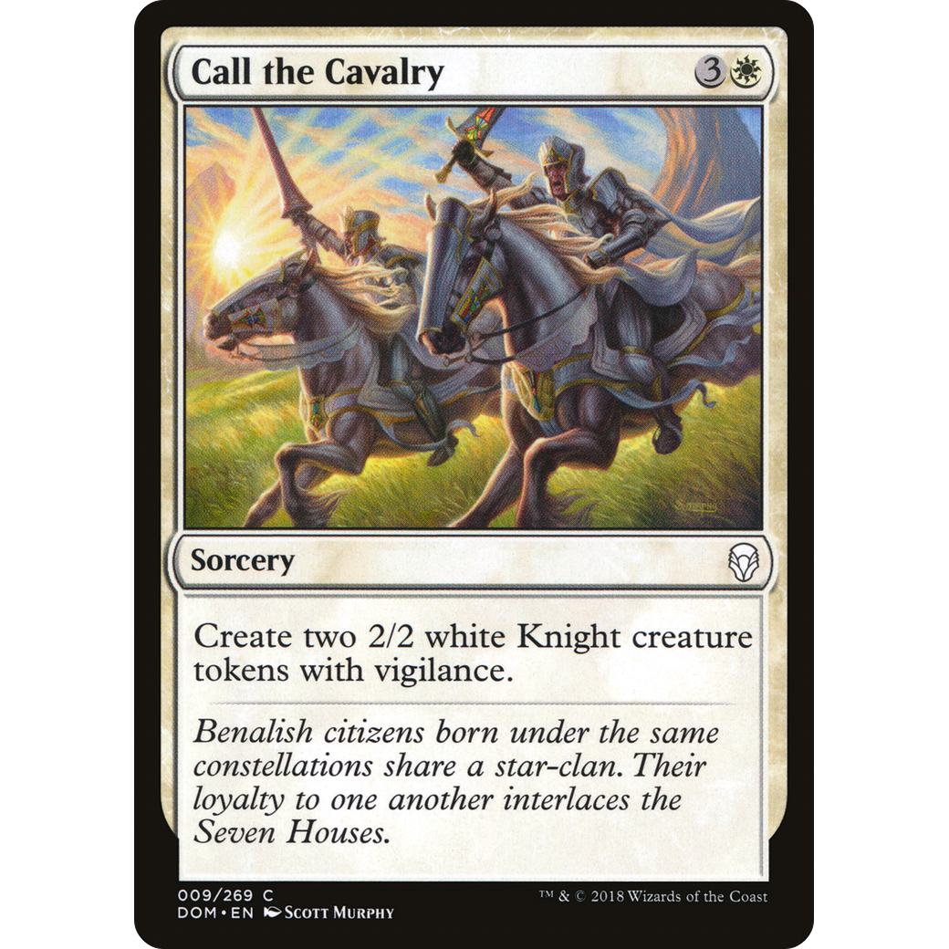 Call the Cavalry (DOM-009) - Dominaria Foil