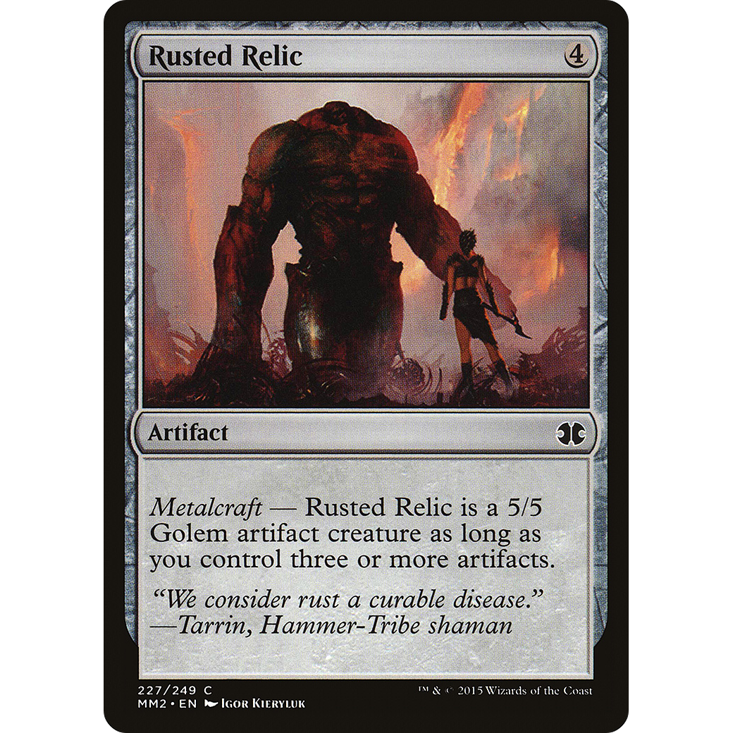 Rusted Relic (MM2-227) - Modern Masters 2015 Foil