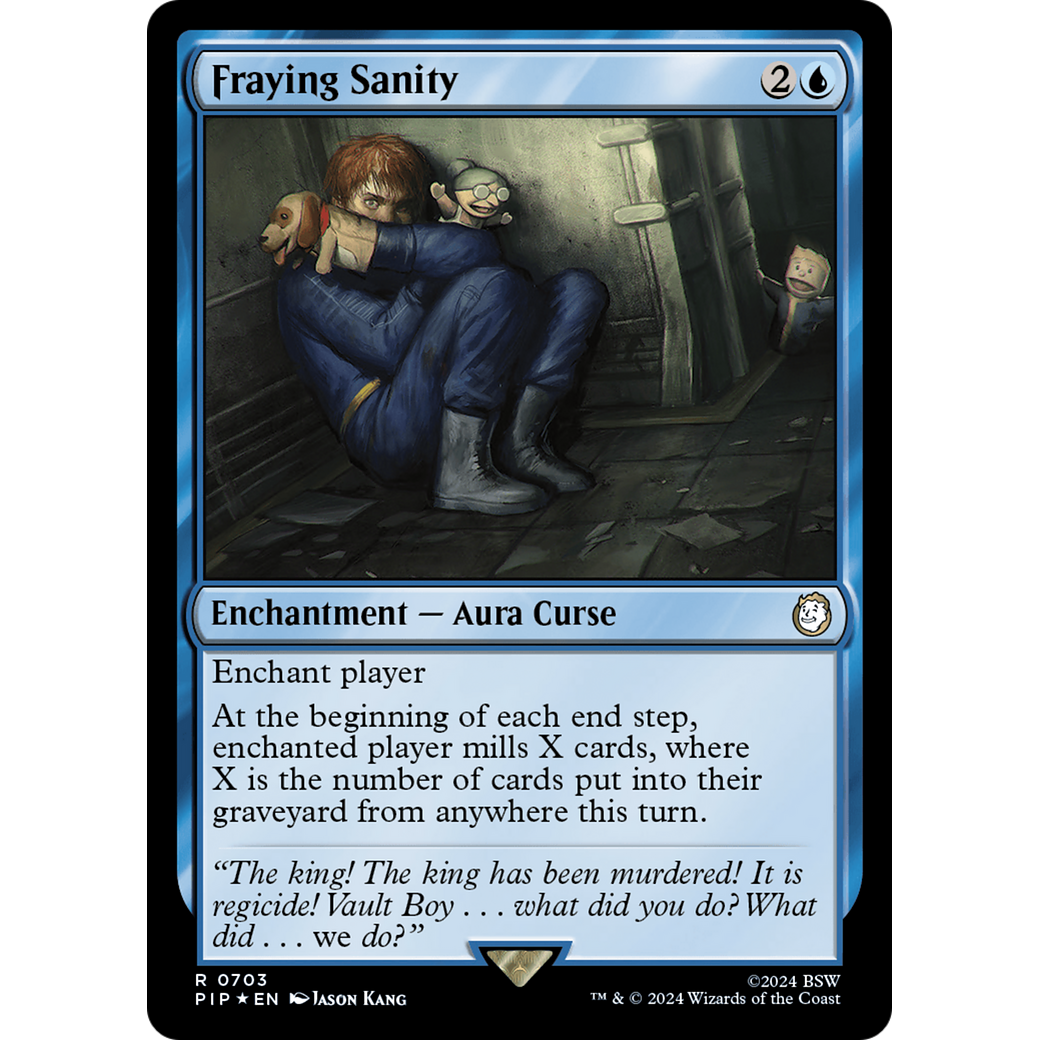 Fraying Sanity (PIP-703) - Fallout Foil