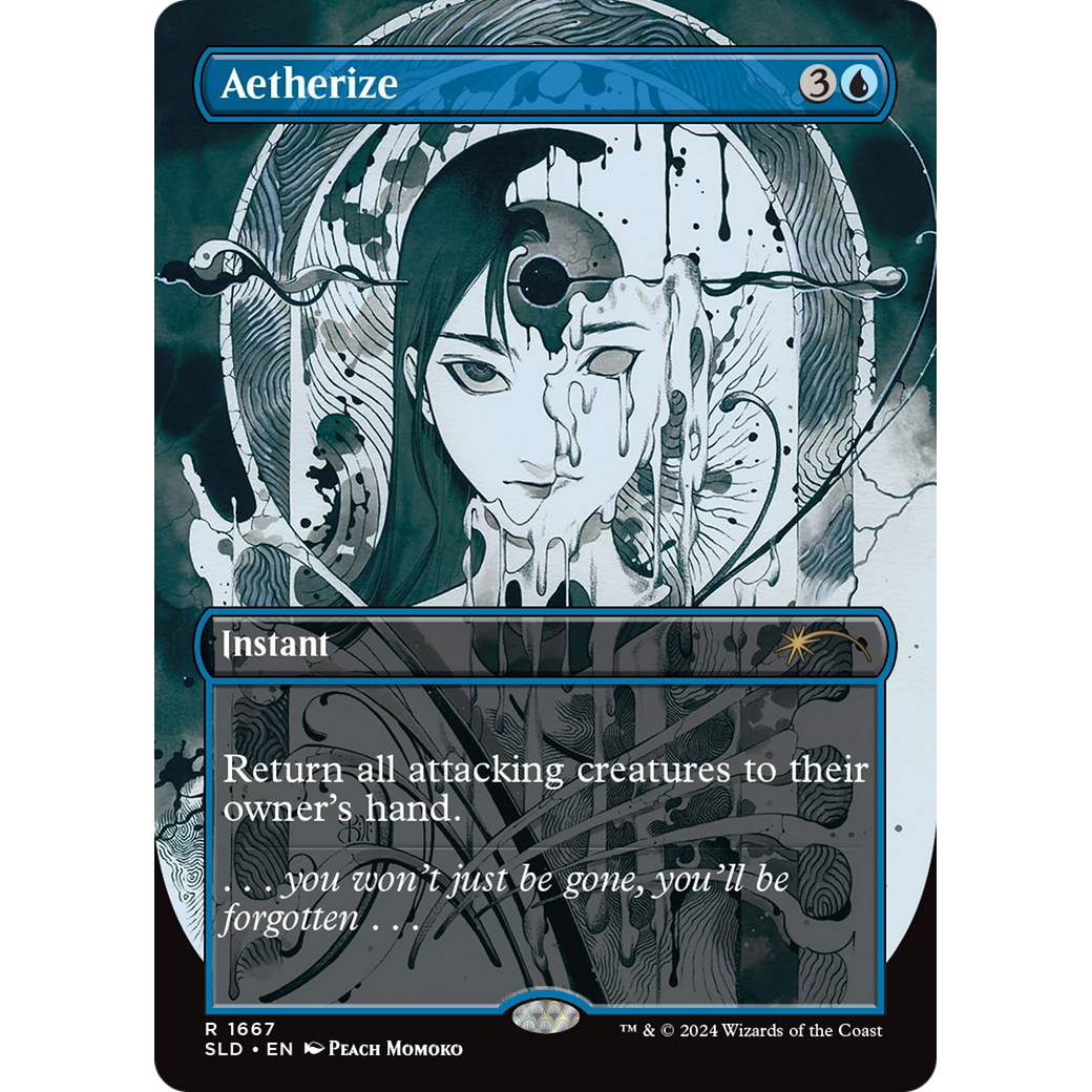 Aetherize (SLD-1667) - Secret Lair Drop (Borderless)