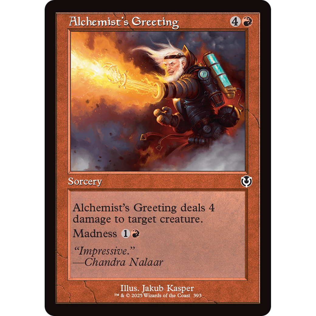 Alchemist's Greeting (INR-393) - Innistrad Remastered Foil
