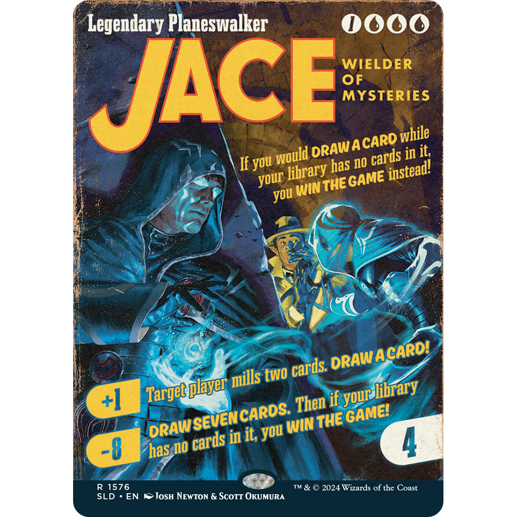 Jace, Wielder of Mysteries (SLD-1576) - Secret Lair Drop (Borderless)