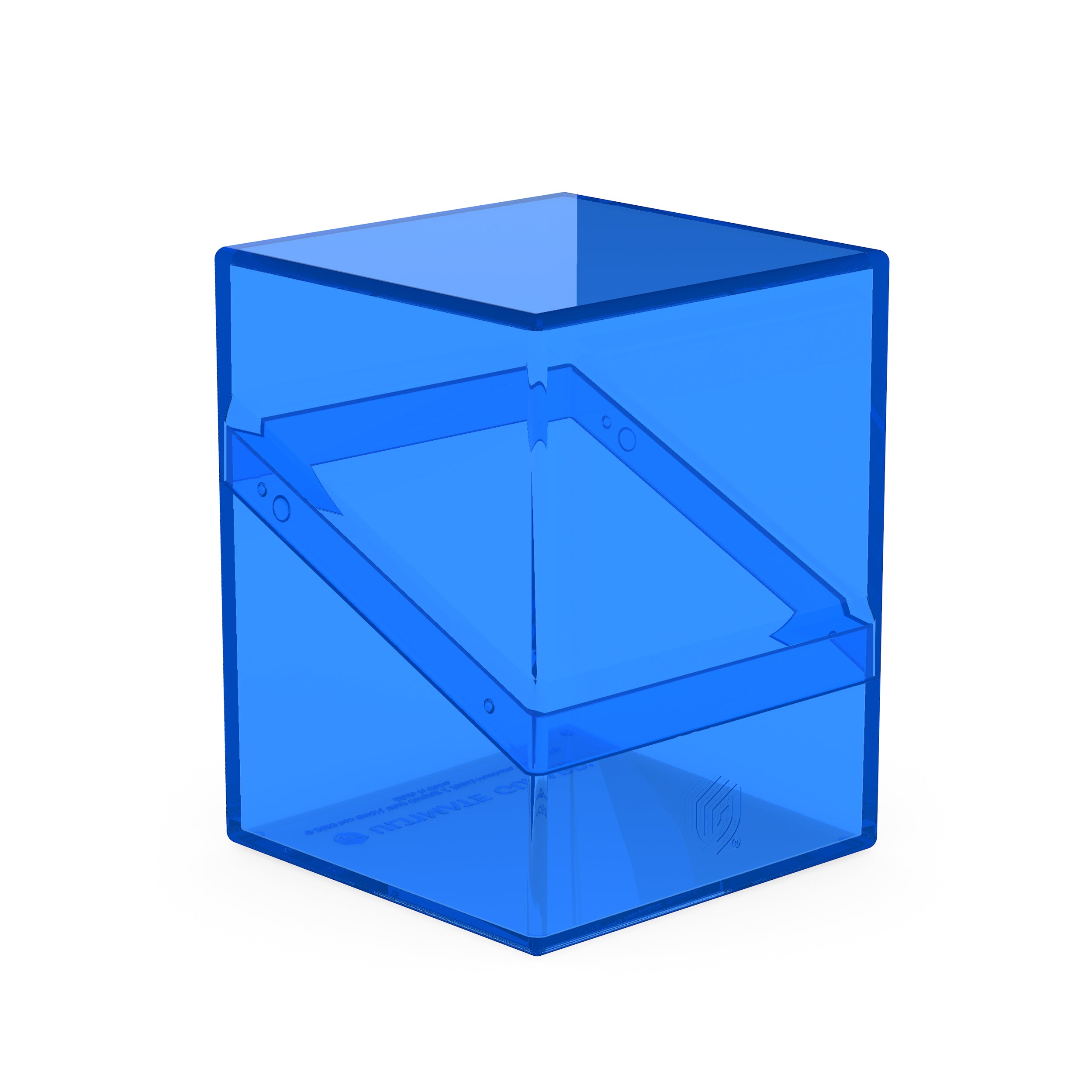 Clear Sapphire Boulder 100+ Deck Box