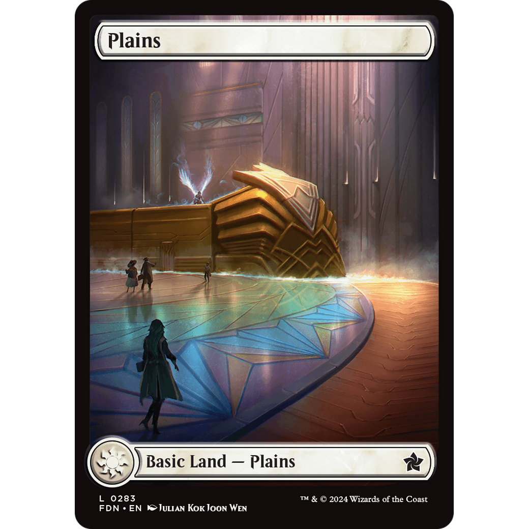 Plains (FDN-283) - Foundations Foil
