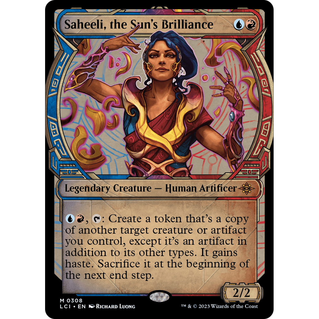 Saheeli, the Sun's Brilliance (LCI-308) - The Lost Caverns of Ixalan: (Showcase) Foil