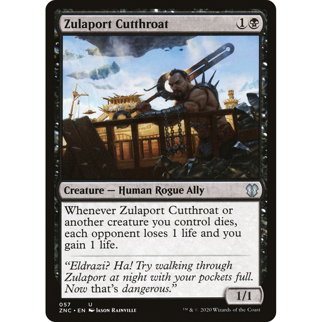 Zulaport Cutthroat (ZNC-057) - Zendikar Rising Commander