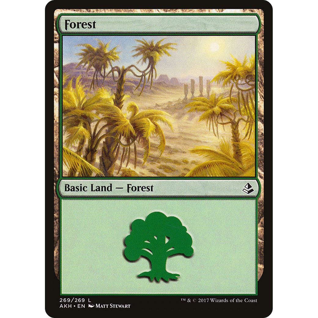 Forest (269) (AKH-269) - Amonkhet Foil