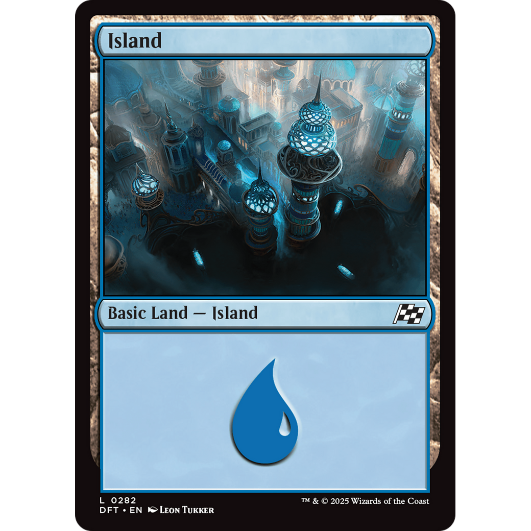 Island (DFT-282) - Aetherdrift Foil
