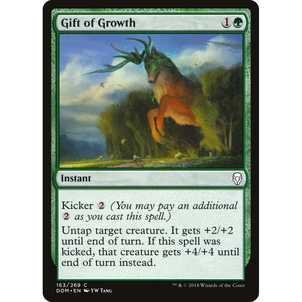 Gift of Growth (DOM-163) - Dominaria Foil