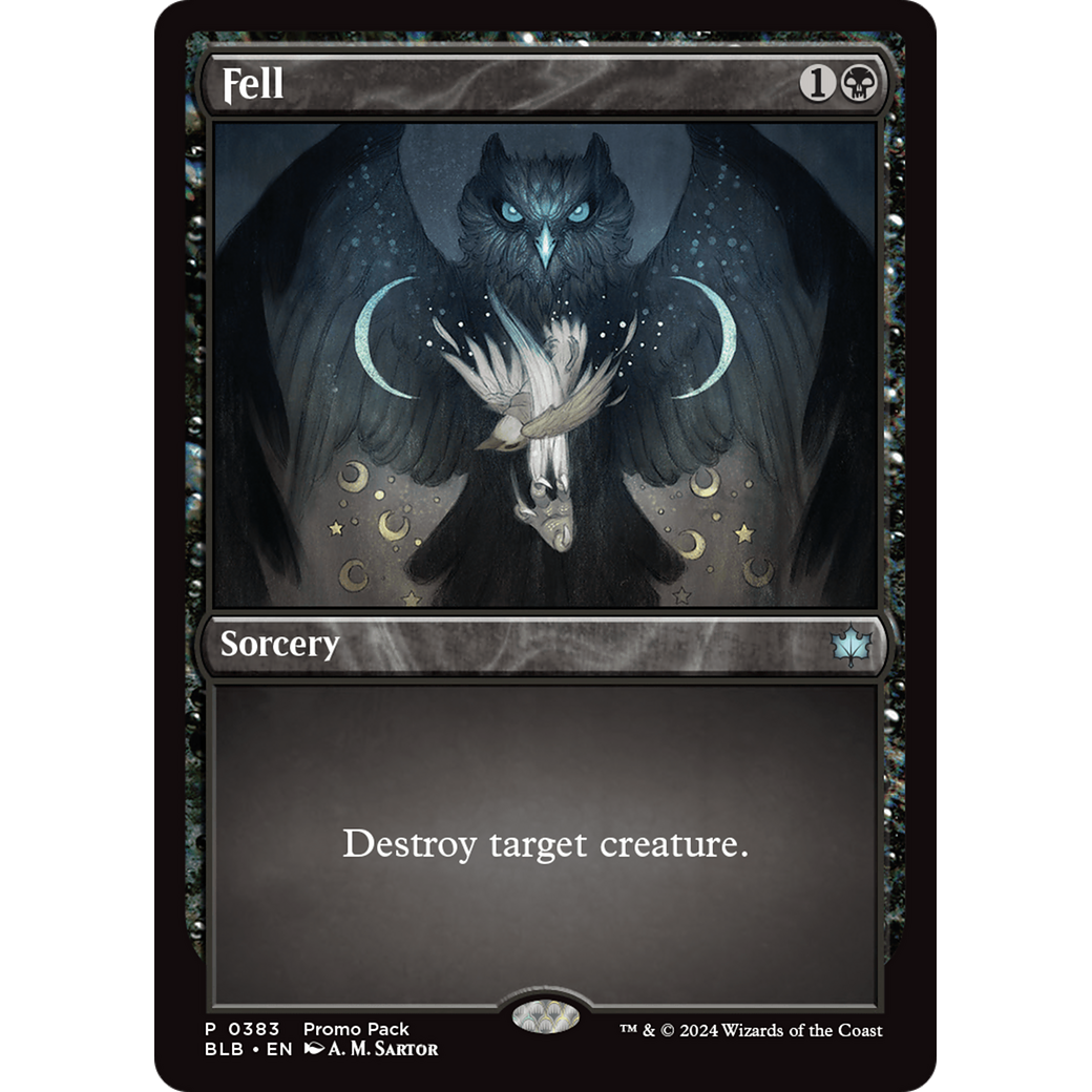 Fell (PPBLB-383) - Bloomburrow Foil