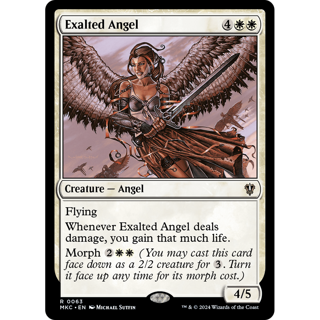Exalted Angel (MKC-063) - Murders at Karlov Manor Commander