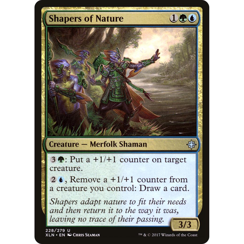 Shapers of Nature (XLN-228) - Ixalan Foil