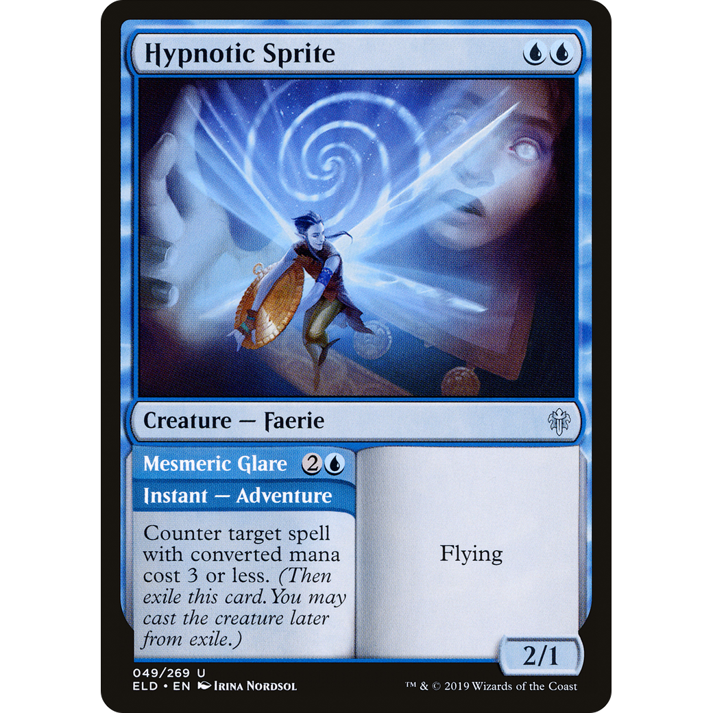 Hypnotic Sprite (ELD-049) - Throne of Eldraine