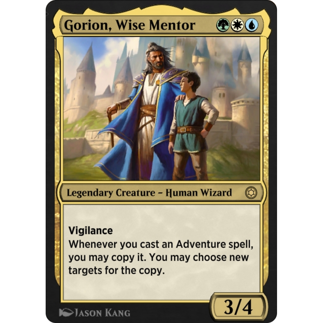 Gorion, Wise Mentor (HBG-234) - Alchemy Horizons: Baldur's Gate