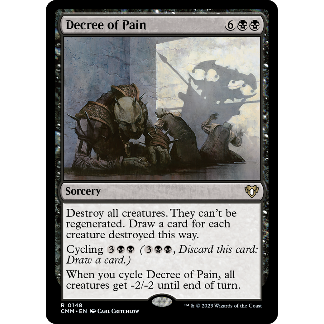 Decree of Pain (CMM-148) - Commander Masters