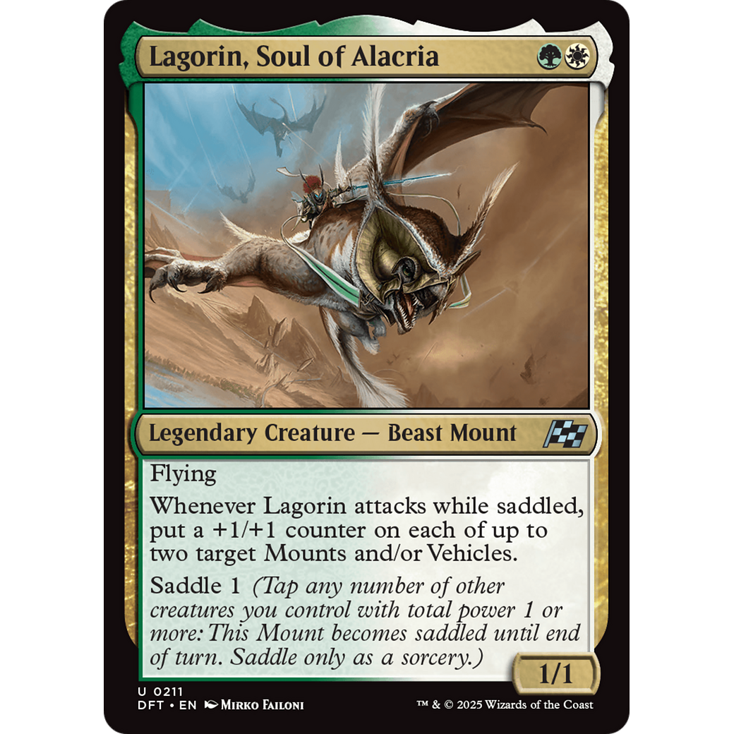 Lagorin, Soul of Alacria (DFT-211) - Aetherdrift Foil