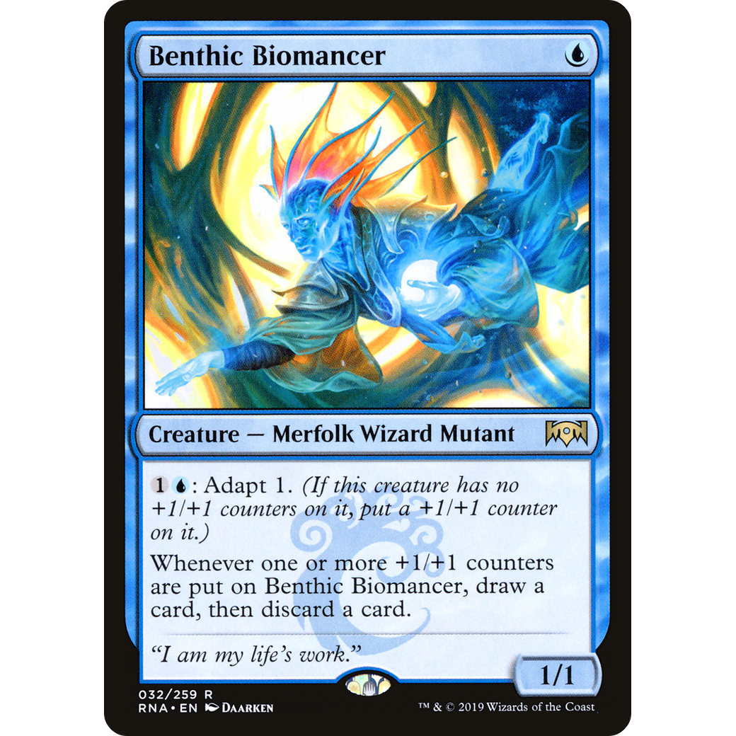 Benthic Biomancer (RNA-032) - Ravnica Allegiance