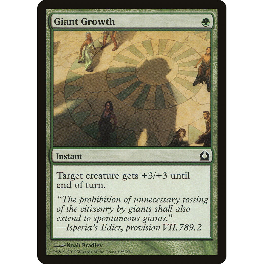 Giant Growth (RTR-125) - Return to Ravnica Foil