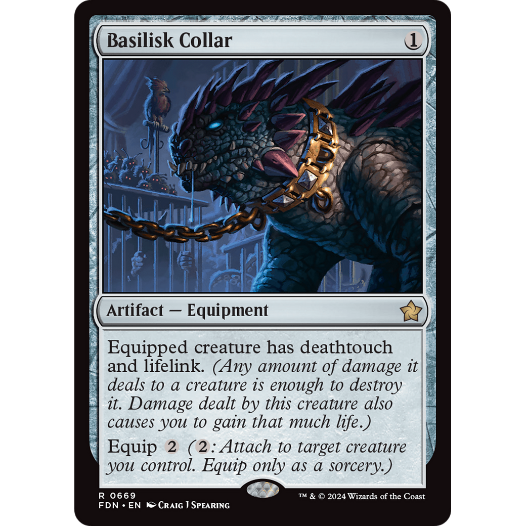 Basilisk Collar (FDN-669) - Foundations