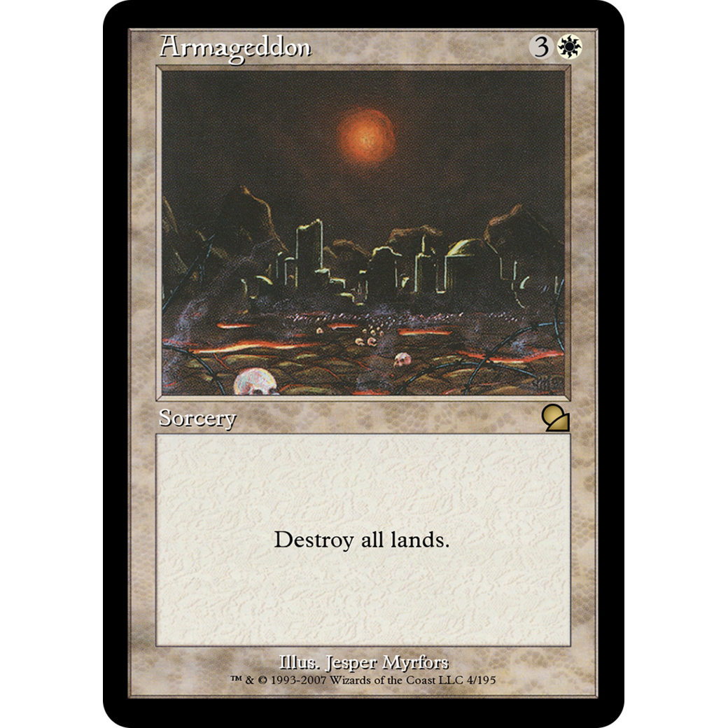 Armageddon (ME1-004) - Masters Edition Foil