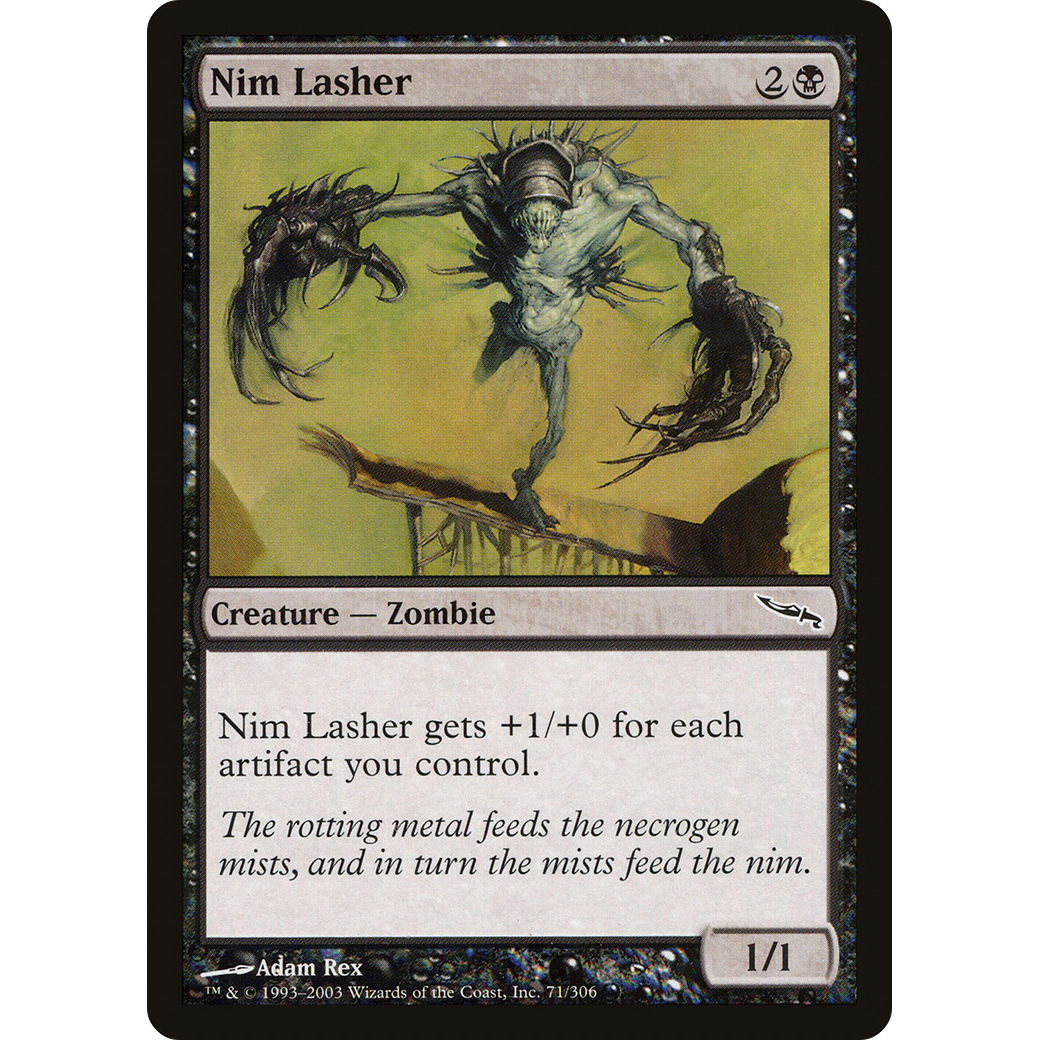 Nim Lasher (MRD-071) - Mirrodin Foil