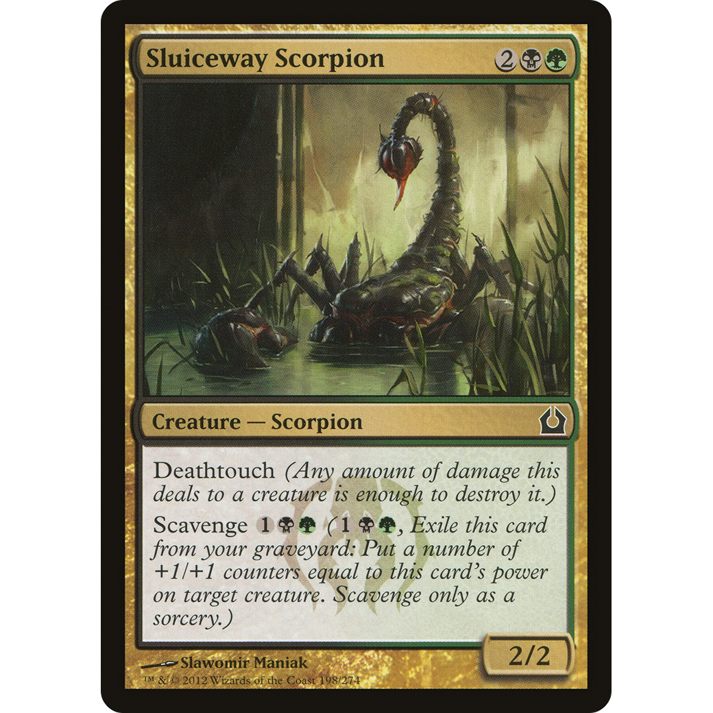 Sluiceway Scorpion (RTR-198) - Return to Ravnica
