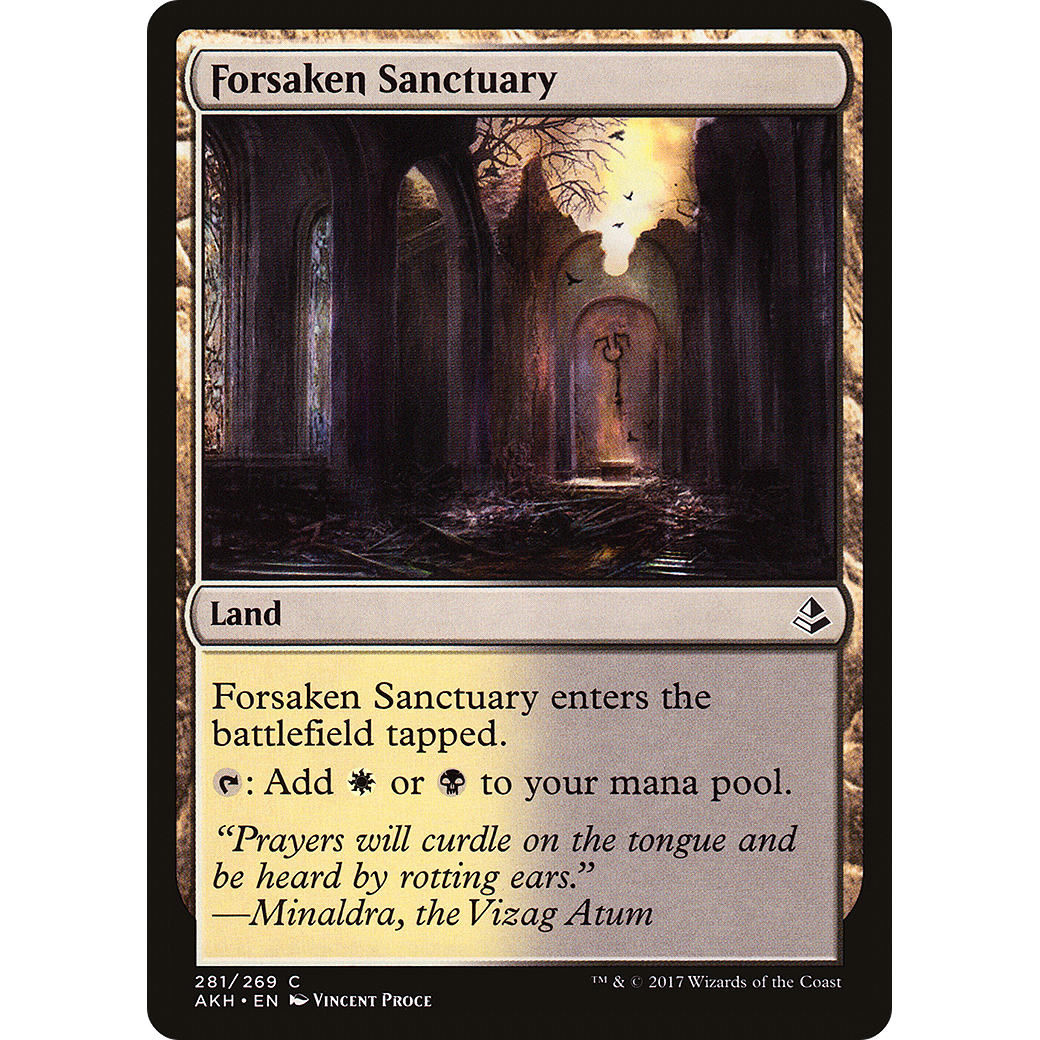 Forsaken Sanctuary (AKH-281) - Amonkhet