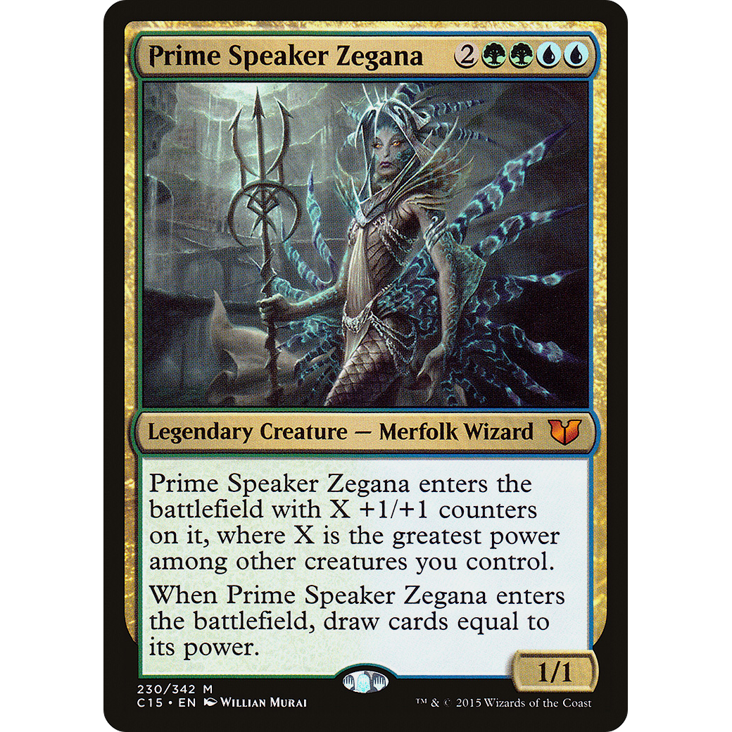 Prime Speaker Zegana (C15-230) - Commander 2015