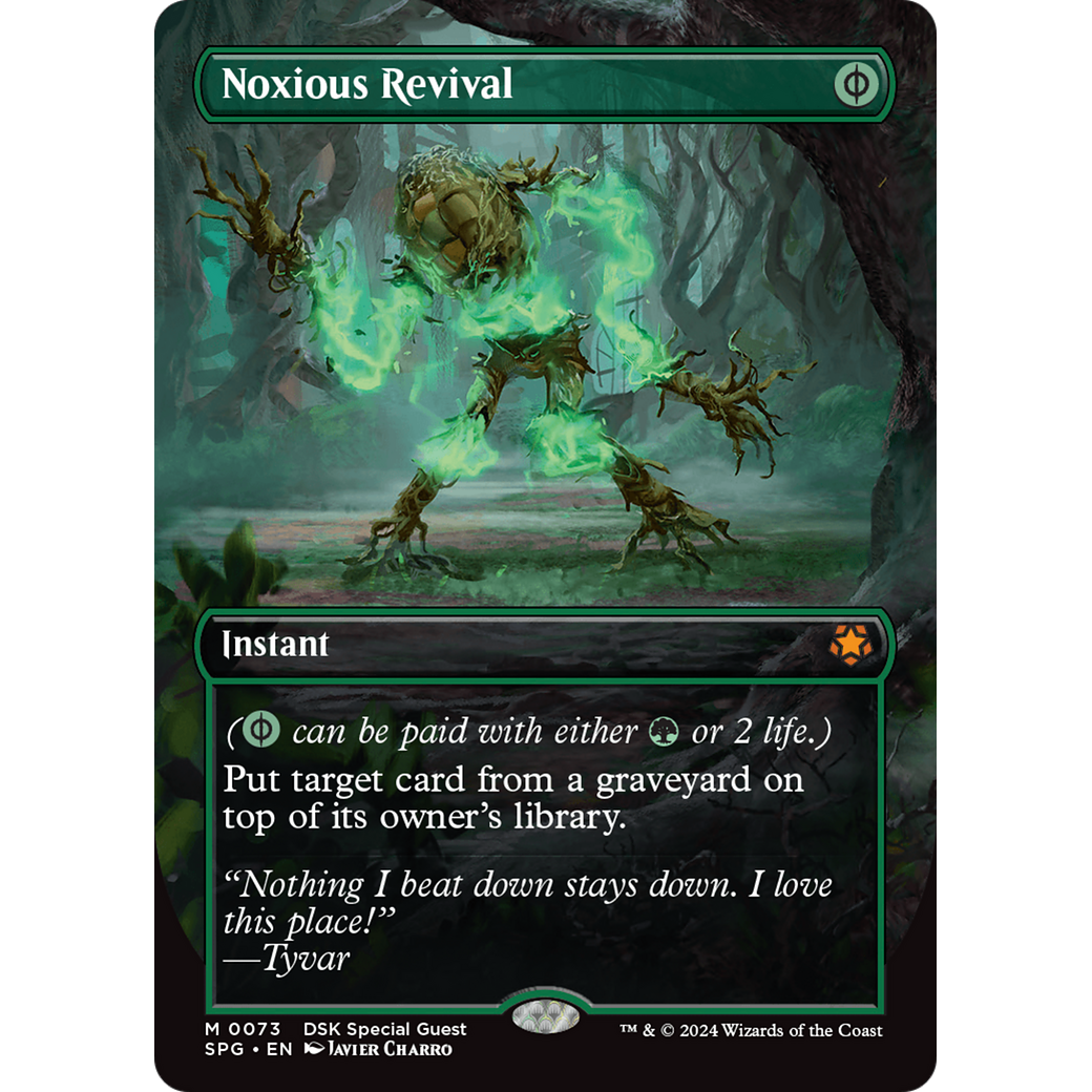 Noxious Revival (Borderless) (SPG-073) - Special Guests (Borderless) Foil