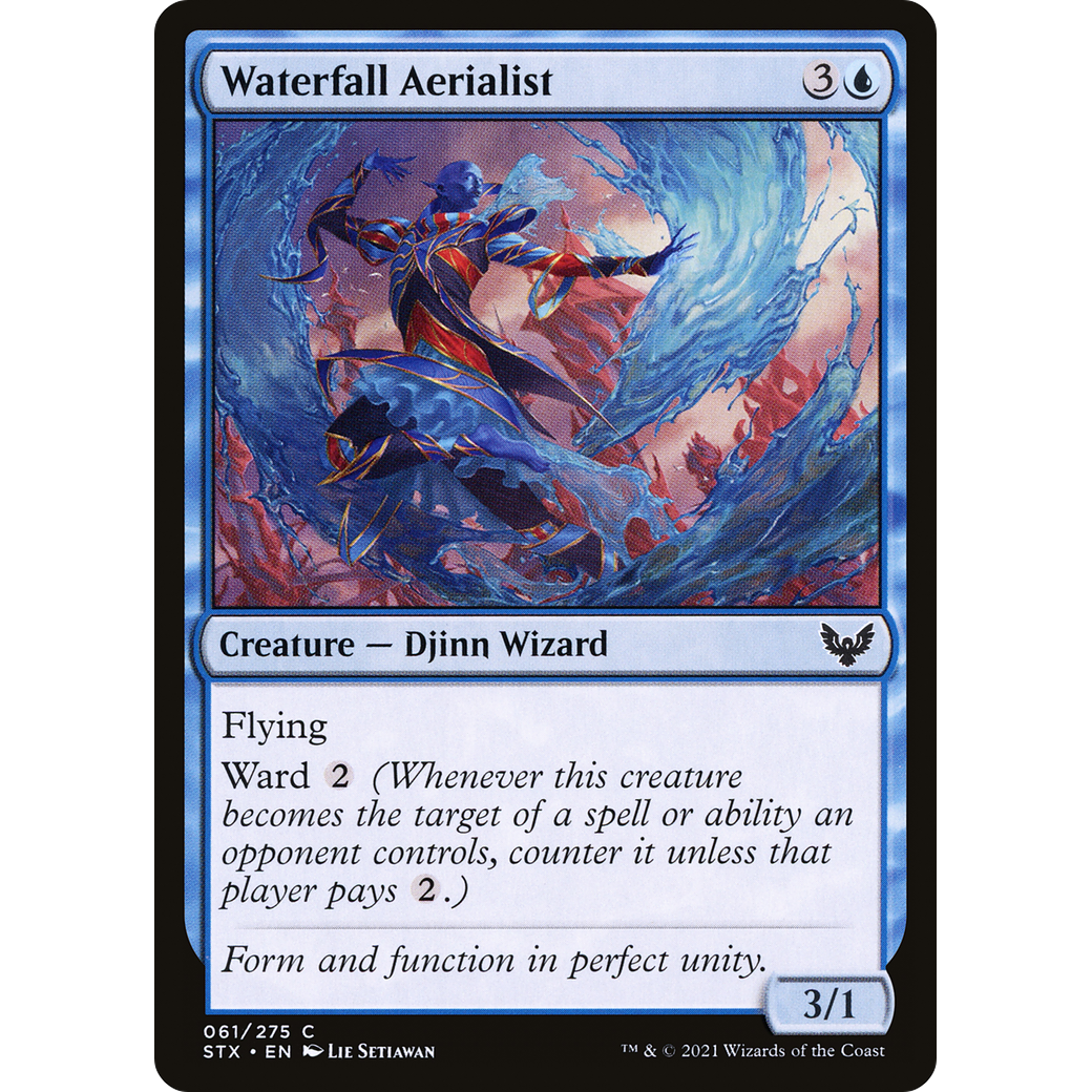 Waterfall Aerialist (STX-061) - Strixhaven: School of Mages